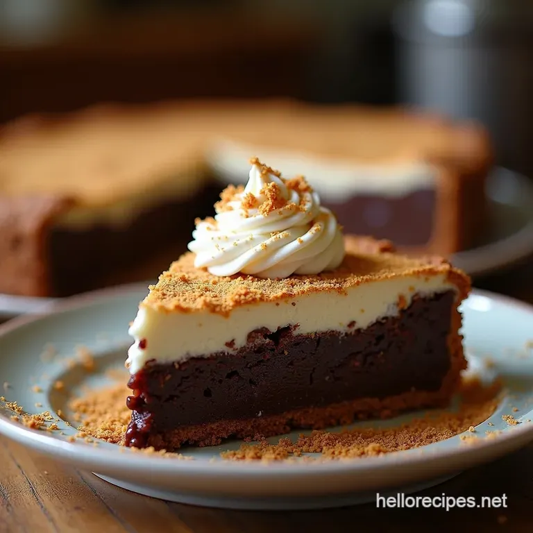 The NoFuss Fudge Ultimate NoBake Chocolate Biscuit Torte presentation