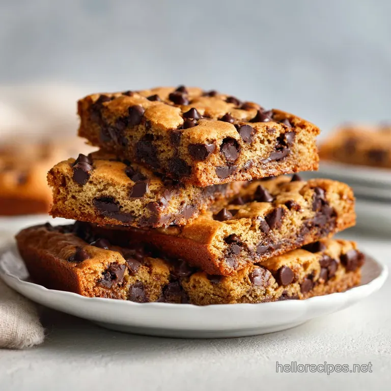 Chocolate Chip Pan Chewies: Dual Texture Baking