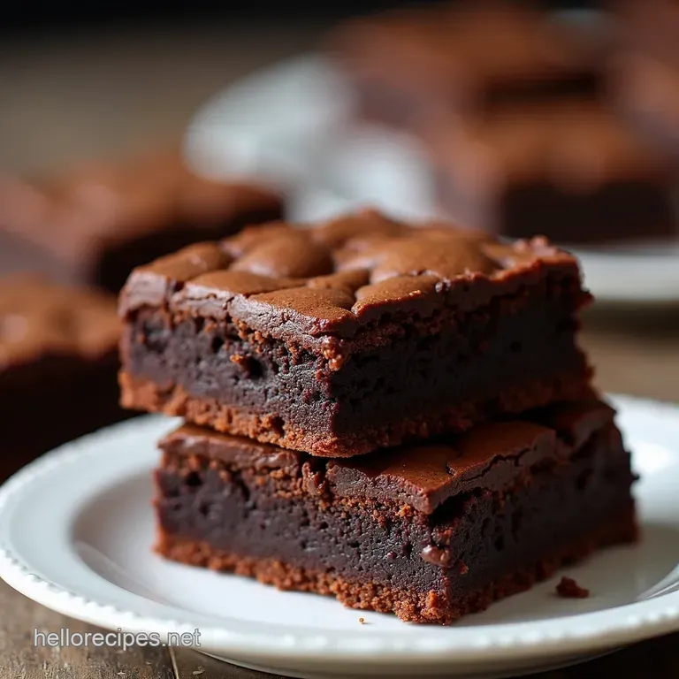 Chocolate Decadence The Ultimate Fudgy Brownies