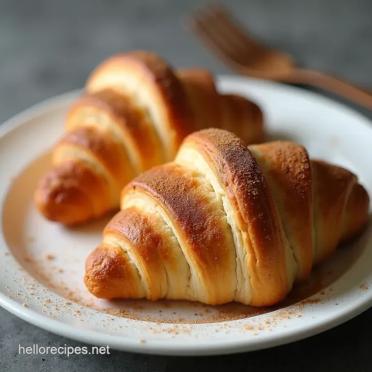 Cinnamon Sugar Swirl Cruffins