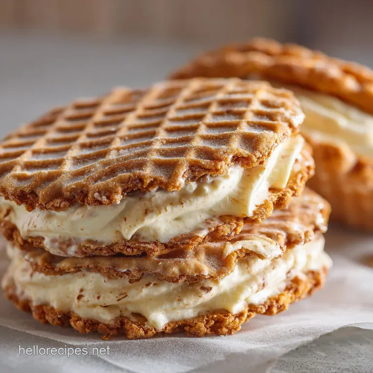Cream Wafer Sandwich Cookie: The Ultimate Classic Almond Wafers