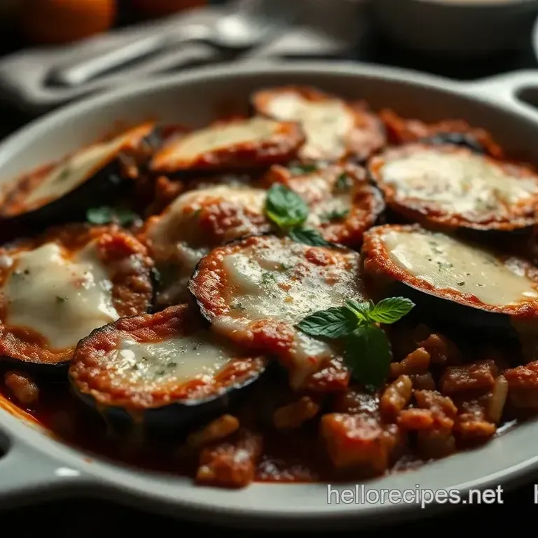 Classic Baked Eggplant Parmesan: A Cheesy Delight for Everyone