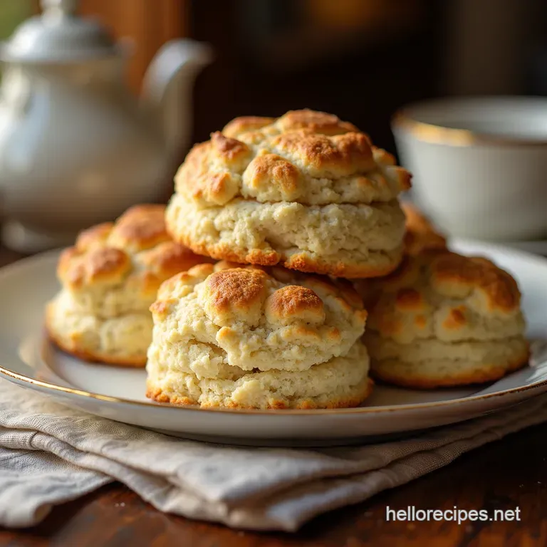 The CrumblyYetTender Perfection Classic British Tea Scones presentation