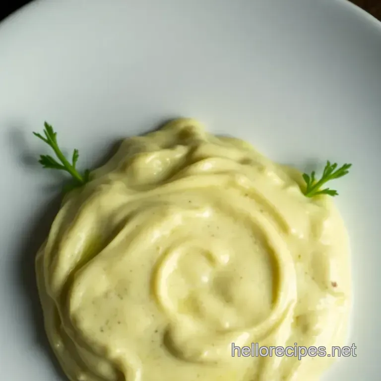 Classic Caesar Dressing: A Creamy Delight presentation
