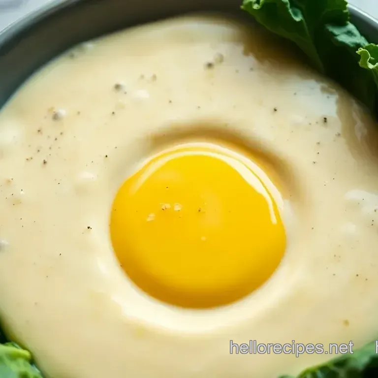Classic Caesar Salad Dressing: Creamy Zesty and Oh-So-Easy!
