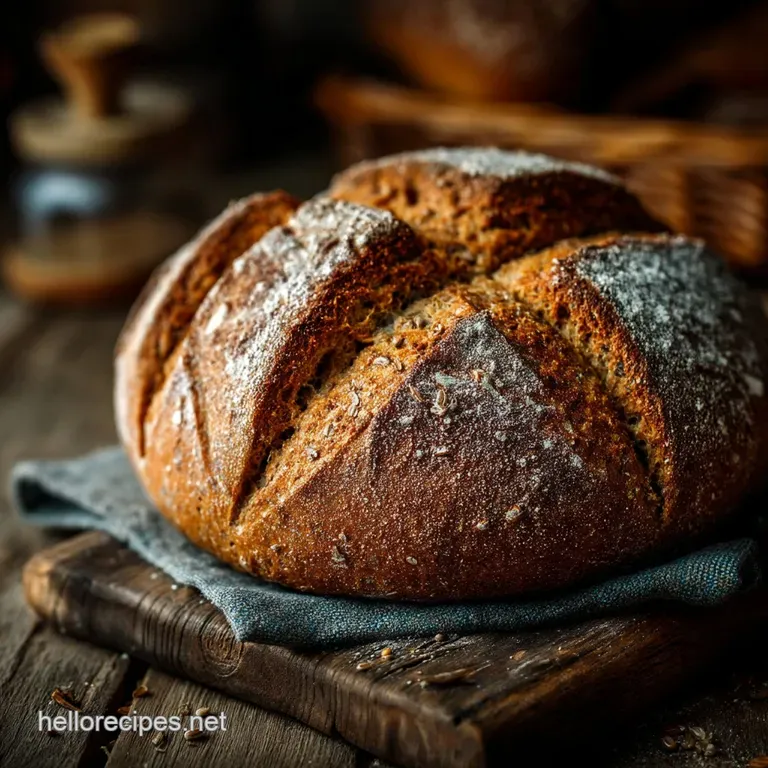 The Continental Classic Robust Caraway Rye Loaf presentation