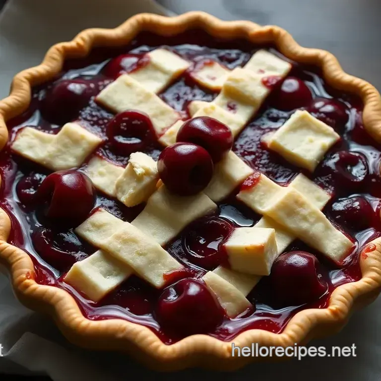 My Favorite Recipe for Cherry Pie: Juicy Flaky and Simple to Make