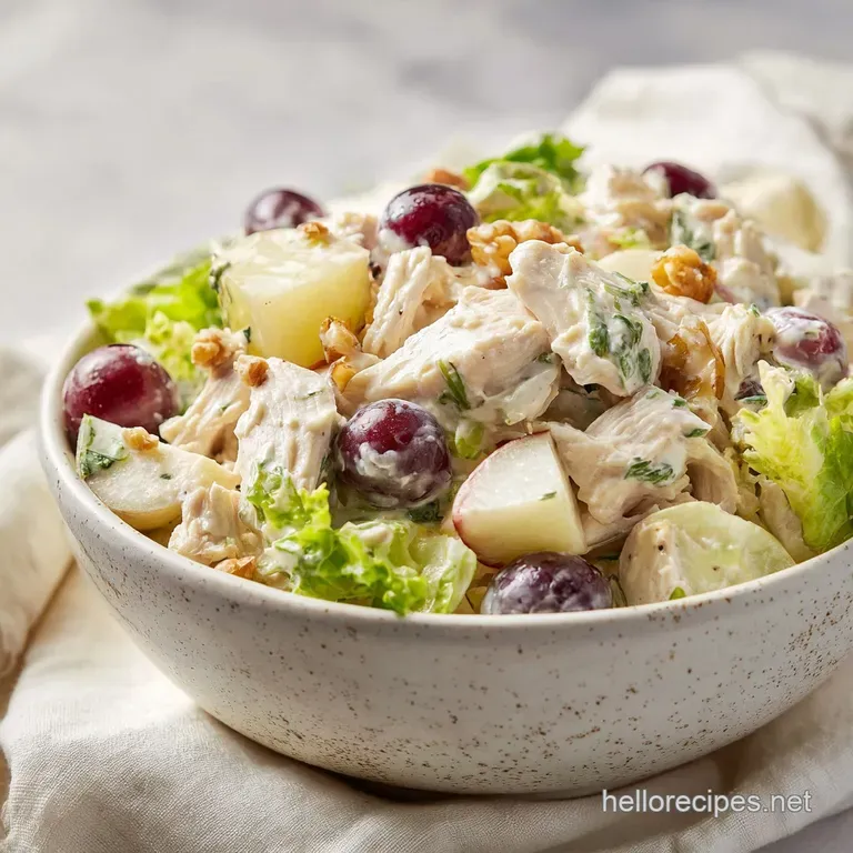 Classic Chicken Salad: Creamy and Tender