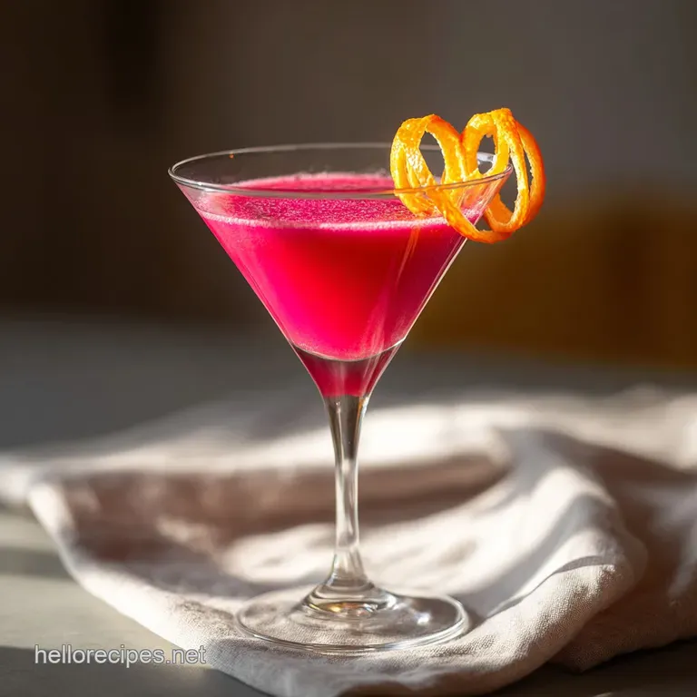 Classic Cosmopolitan: Zesty and Velvety