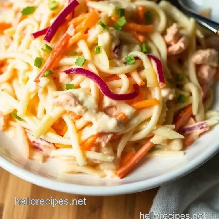 Classic Creamy Coleslaw Dressing presentation