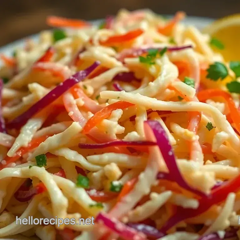 Classic Creamy Coleslaw Dressing