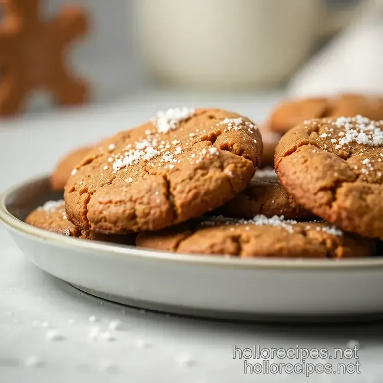 Classic Cut-Out Gingerbread Cookies: Perfect for Decorating! presentation