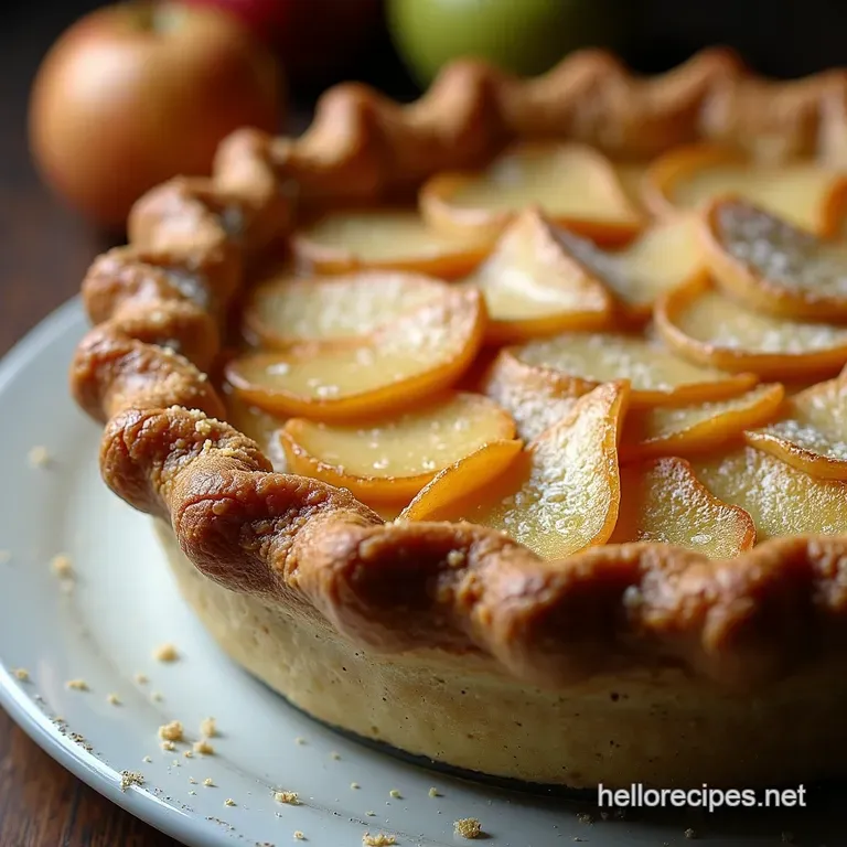 The Proper Dutch Apple Pie Deep Dish with a Golden Streusel Crown