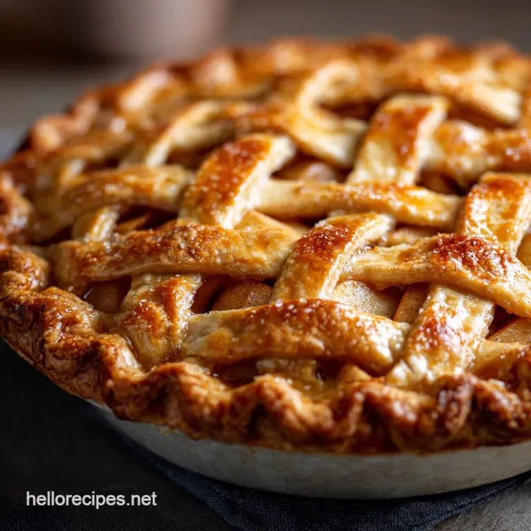 Apple Pie Recipe: the Classic Flaky All-Butter Pie Guaranteed No Soggy Bottom presentation