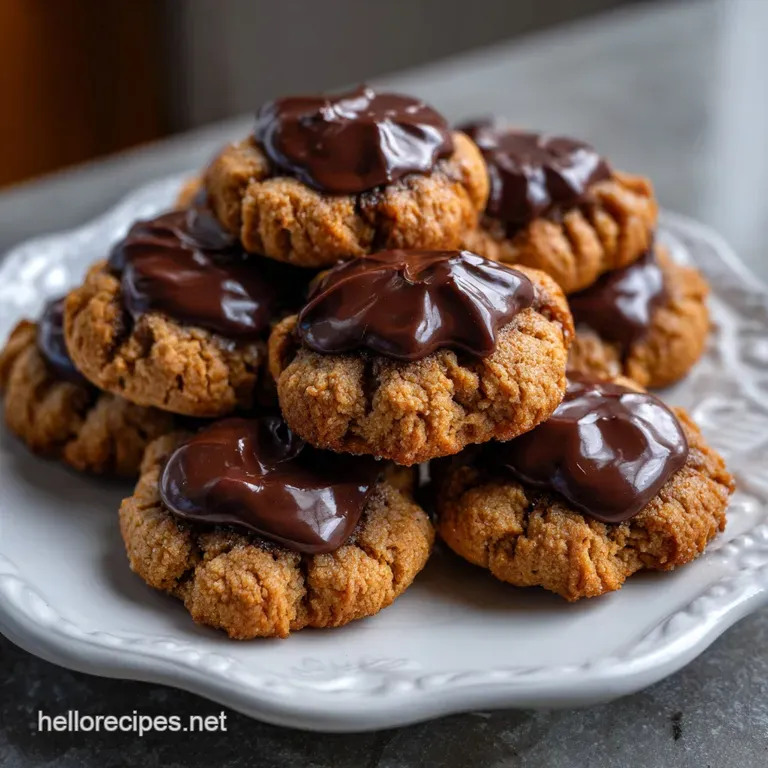 Hershey Kiss Cookies: Chewy Peanut Butter Blossoms presentation