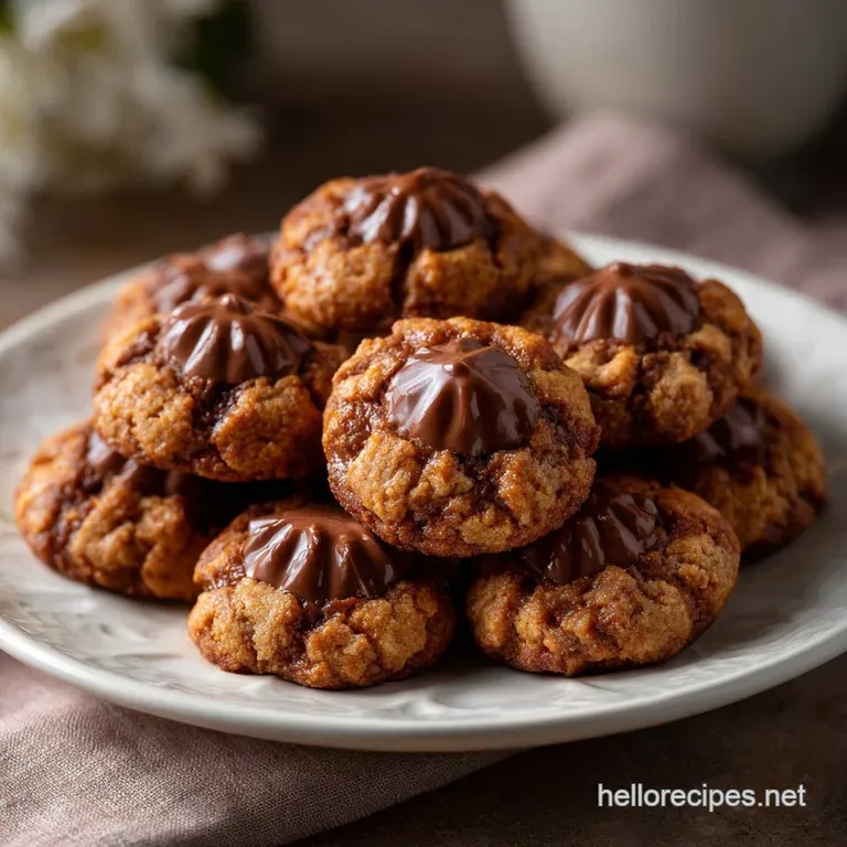 Hershey Kiss Cookies: Chewy Peanut Butter Blossoms