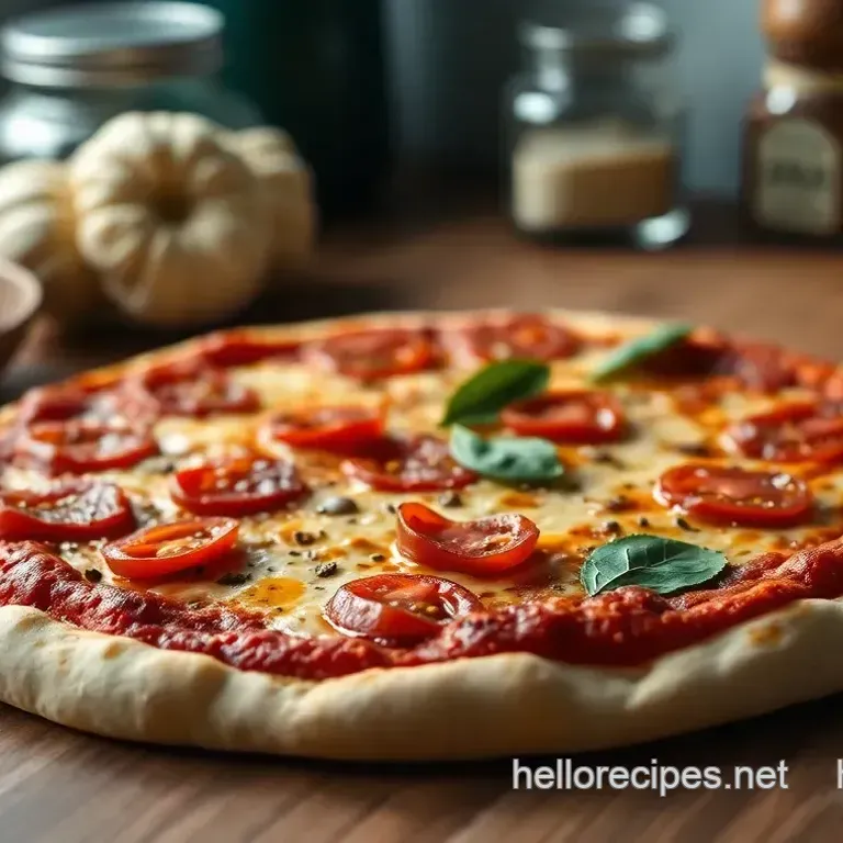 Classic Homemade Pizza: A Slice of Italy in Your Kitchen
