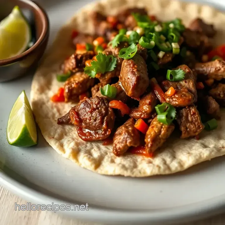 Classic Mexican Street Tacos: Flavor on a Tortilla presentation