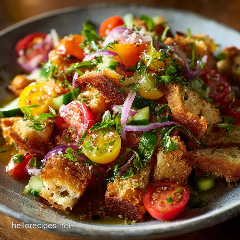 Panzanella Salad The Classic Easy Tuscan Bread and Tomato Recipe