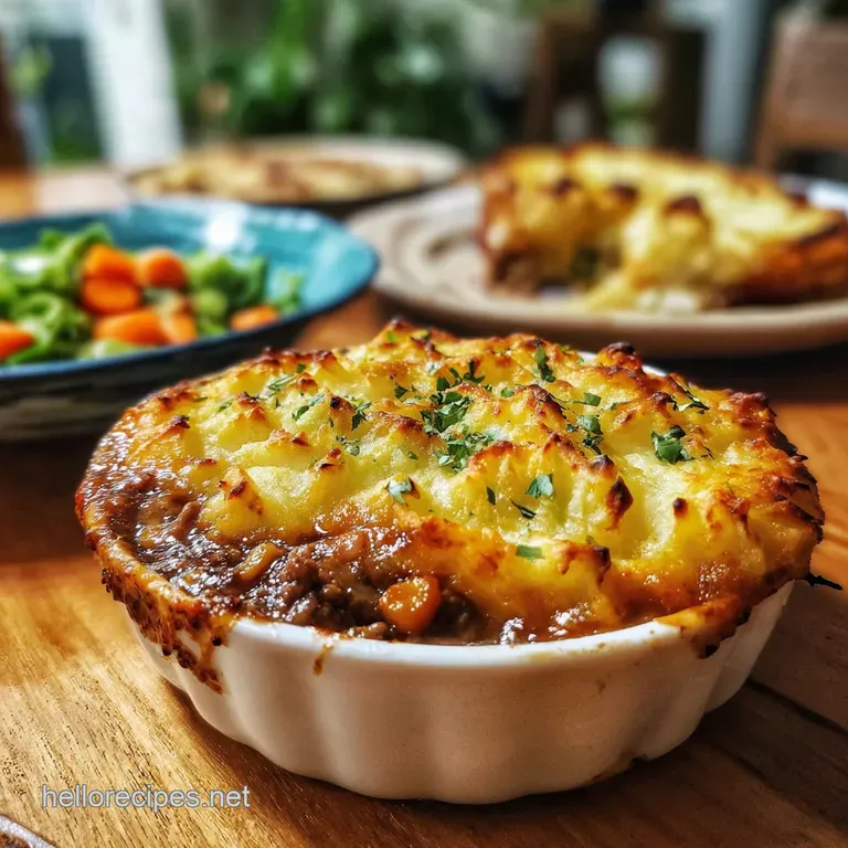 Shepherds Pie With Velvety Potato Parsnip Mash