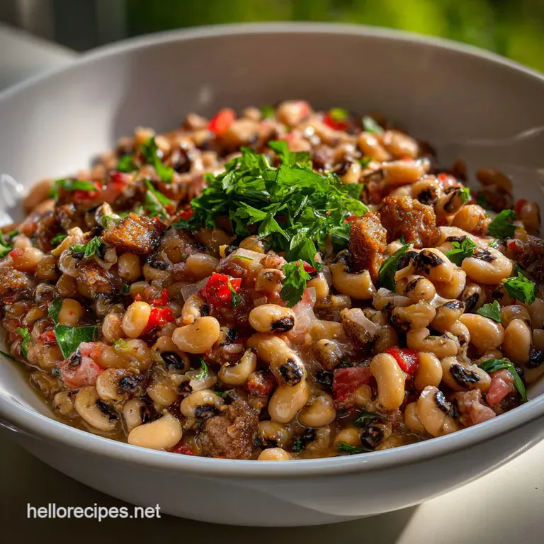 Hoppin John: Classic Smoky Black-Eyed Peas Recipe