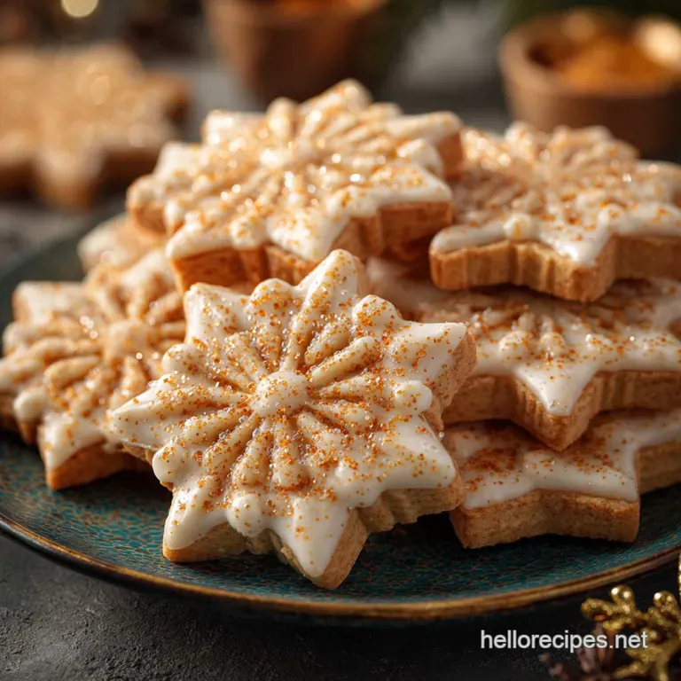 Christmas Cookies Our Classic Spiced Shortbread Cutouts Recipe presentation