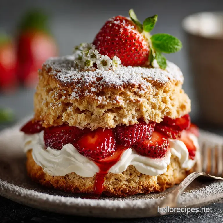 The Best Classic Strawberry Shortcake Recipe (Buttery Crumbly)