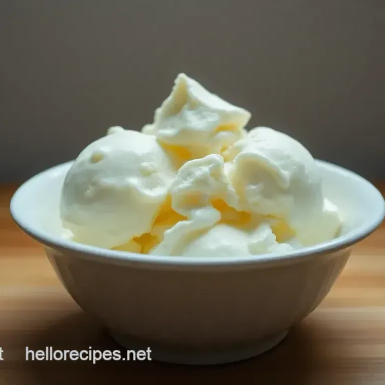 Classic Vanilla Ice Cream Recipe