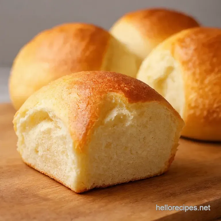 Cloud Nine Vanilla Pan De Mallorca Rolls presentation