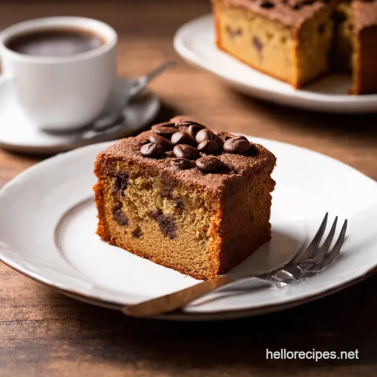 Coffee Lovers Dream Espresso Streusel Coffee Cake