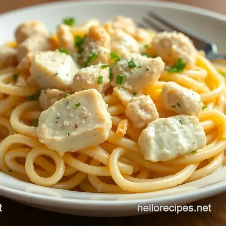 Quick & Creamy Chicken Pasta Delight