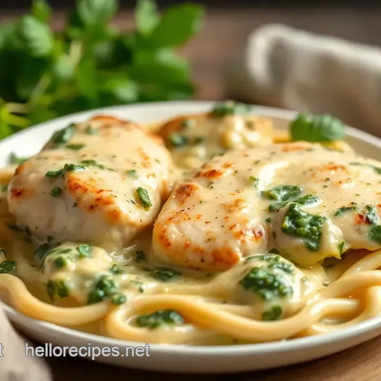 Creamy Chicken Pesto in 30 Minutes