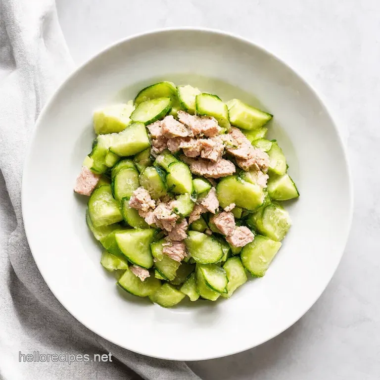 Cool as a Cucumber Tuna Salad