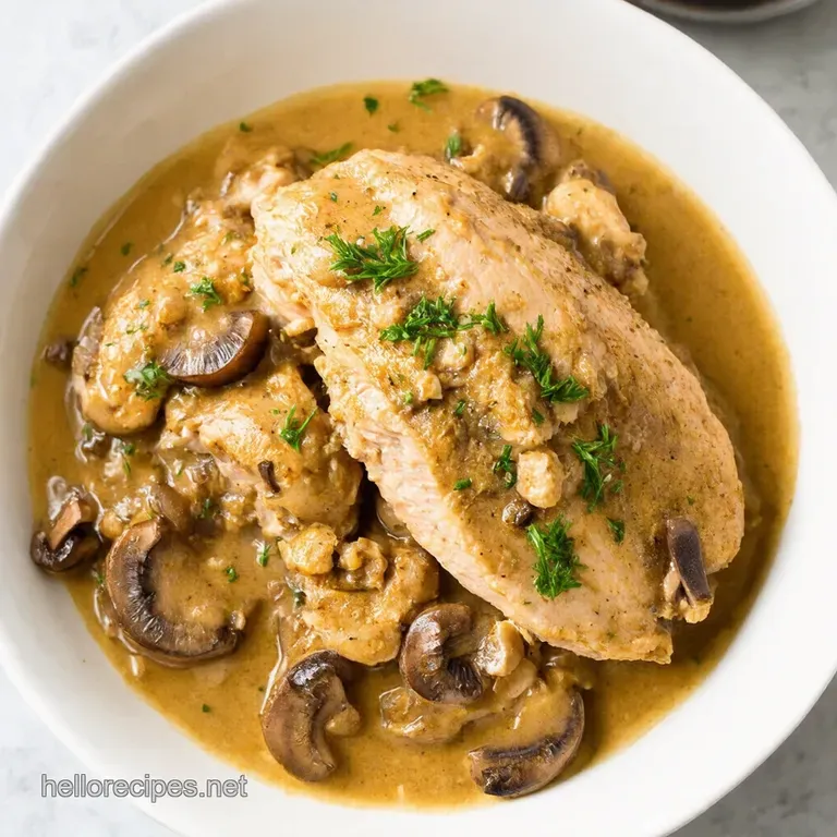 Cozy Night Creamy Mushroom Chicken