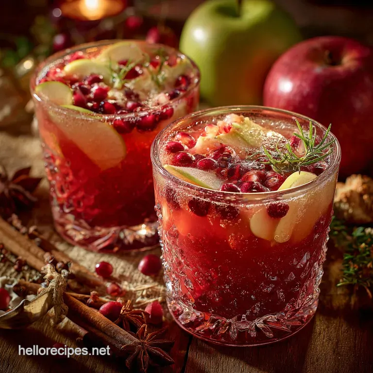 Festive Thanksgiving Punch: The Cheer Mate! Cranberry Apple Spiced Base