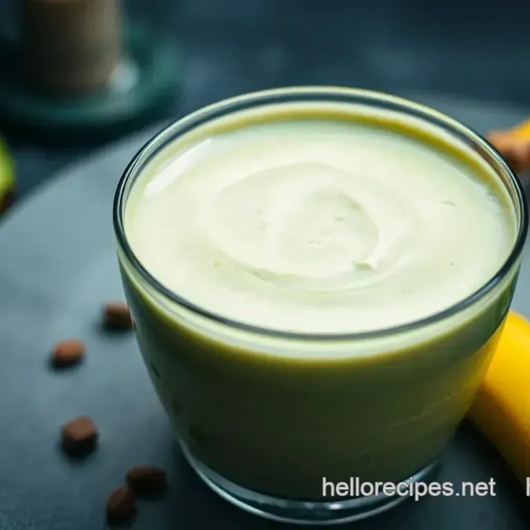 Creamy Avocado Smoothie: Your New Morning Delight