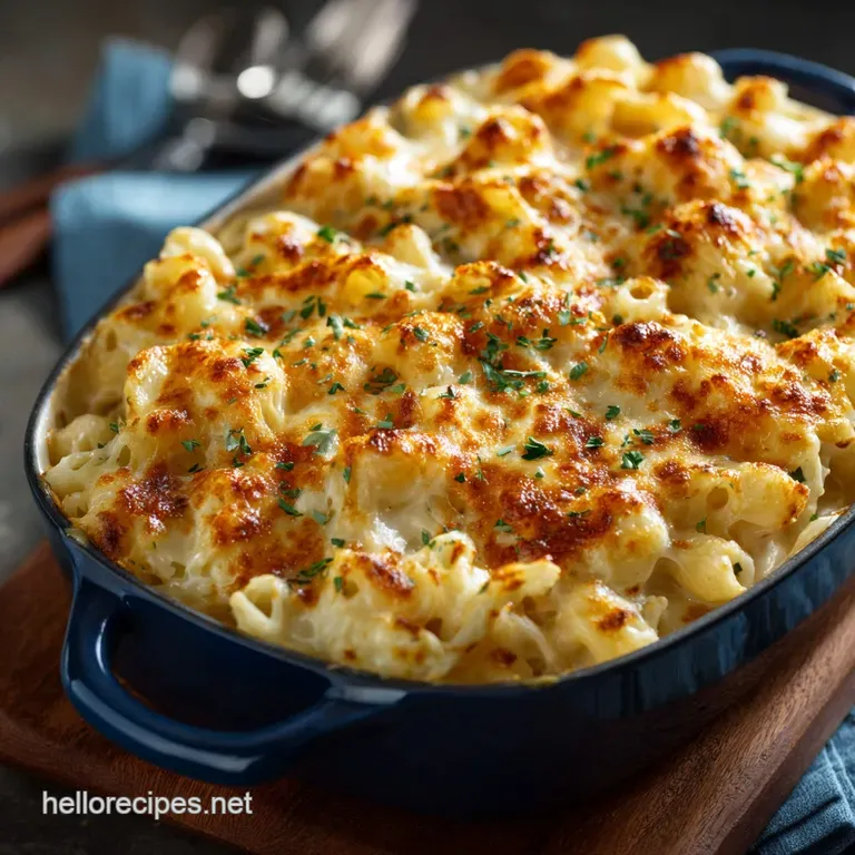 Pioneer Woman Mac and Cheese: the Ultimate Creamy Baked Recipe presentation