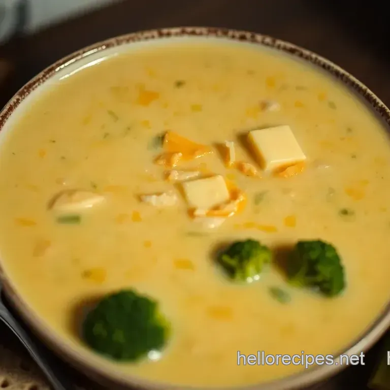 Creamy Cheddar Broccoli Soup