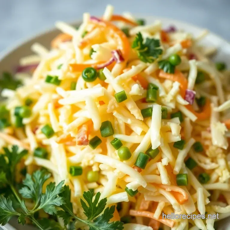 Creamy Dreamy Coleslaw: Your New Picnic Essential presentation