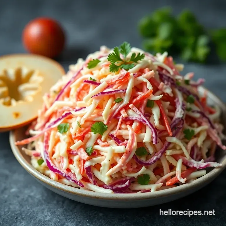 Creamy Dreamy Coleslaw: Your New Picnic Essential