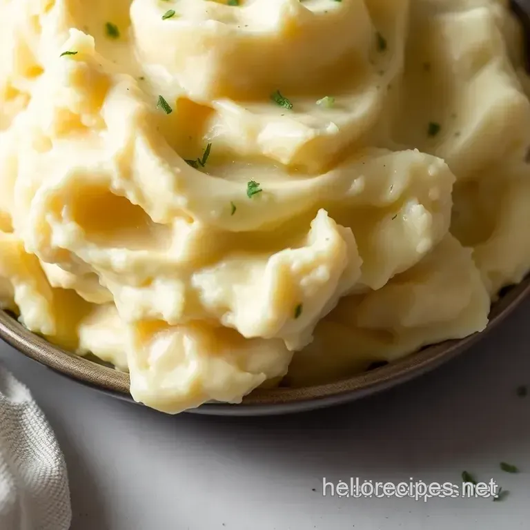 Creamy Dreamy Instant Pot Mashed Potatoes presentation