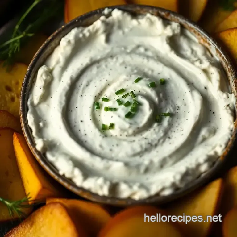 Creamy Feta Dip: the Perfect Crowd-Pleaser for Parties and Snacks presentation