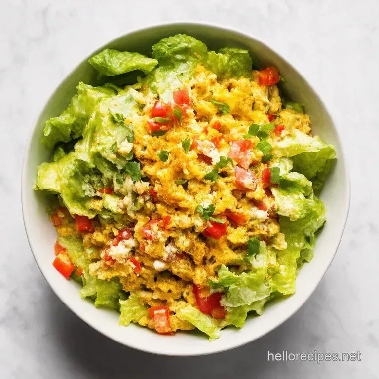Creamy Fiesta Taco Salad Dressing