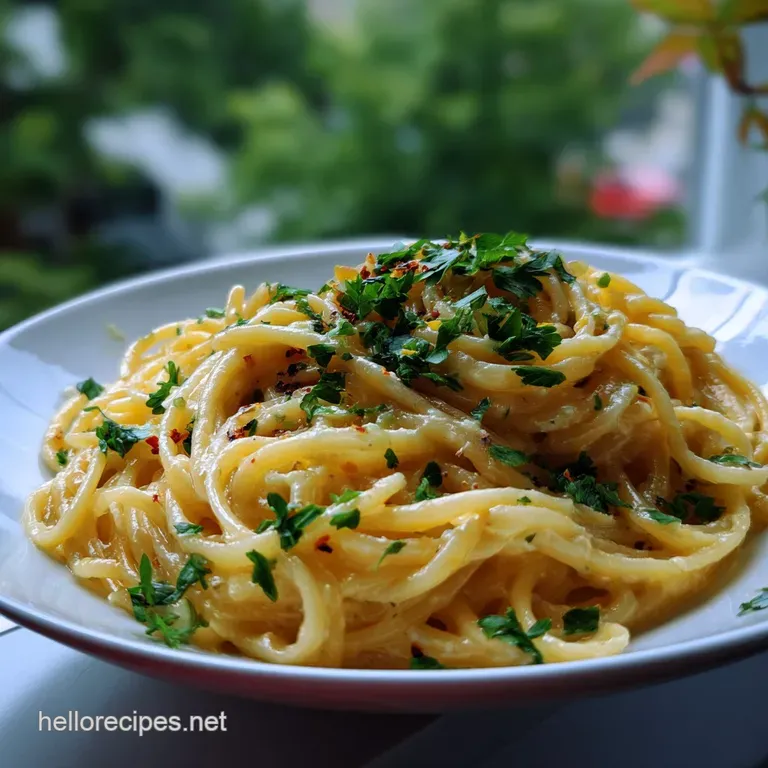 Creamy Garlic Pasta Recipe