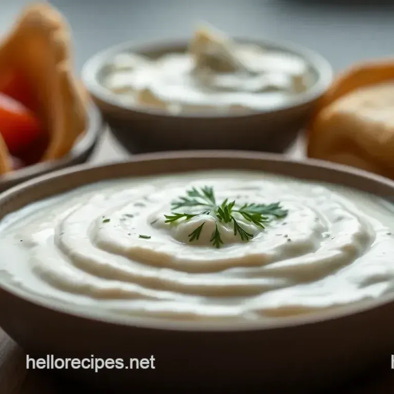 Creamy Homemade Gyro Sauce: A Taste of the Mediterranean