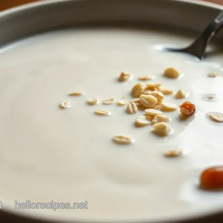 Creamy Homemade Oat Milk