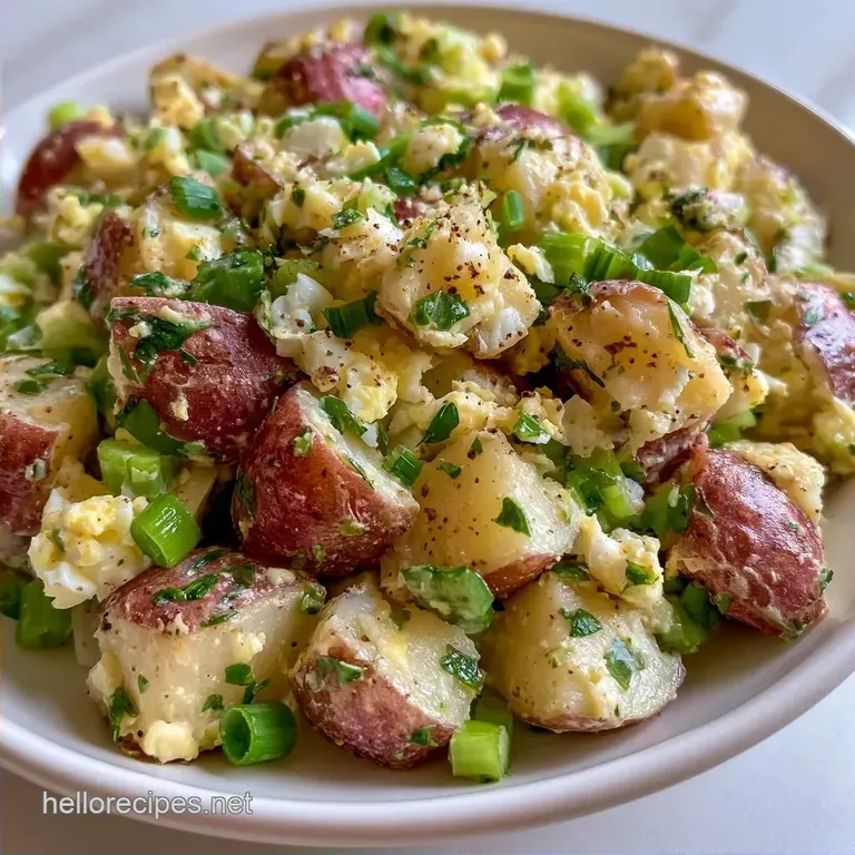 Red Potato Salad Side: Creamy and Tangy
