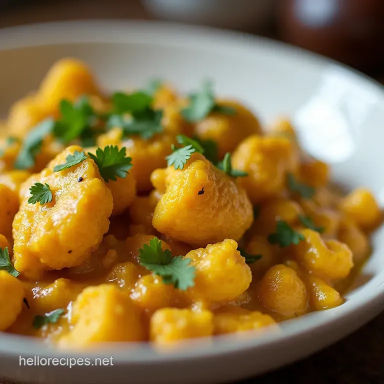 The Ultimate Creamy Roasted Cauliflower Curry OvenBaked Comfort