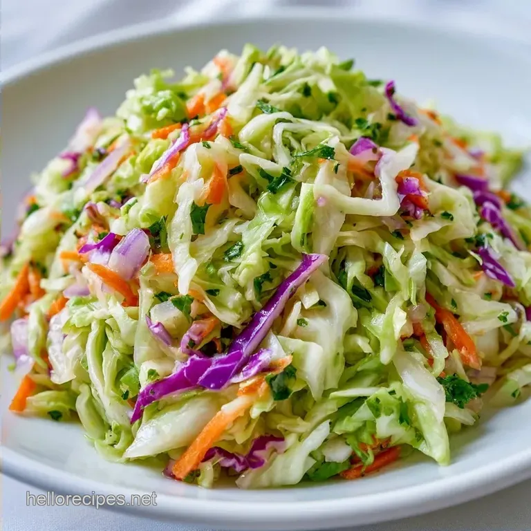 Old Fashioned Southern Coleslaw: Creamy and Crisp