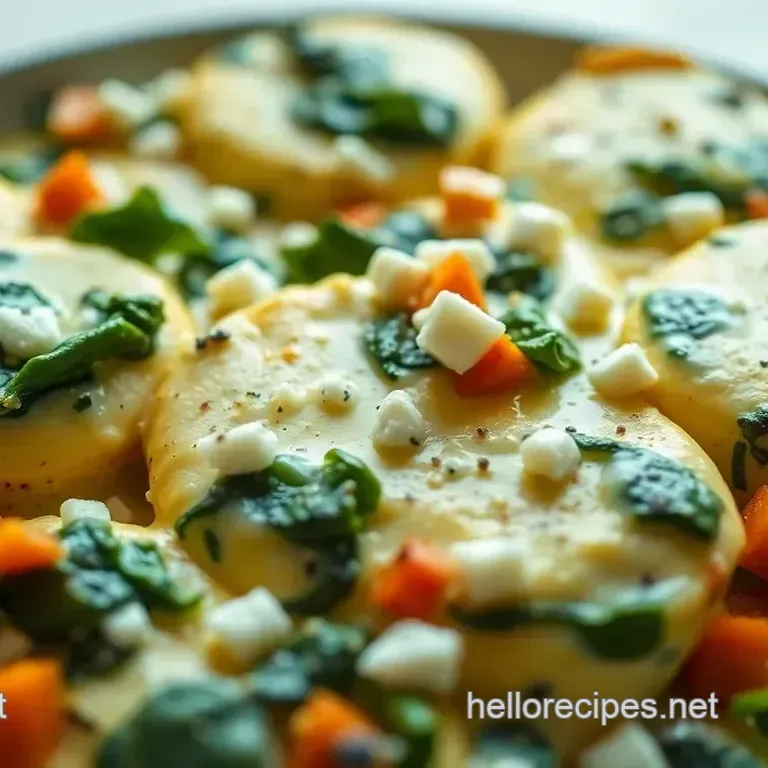 Creamy Spinach & Feta Egg Bites
